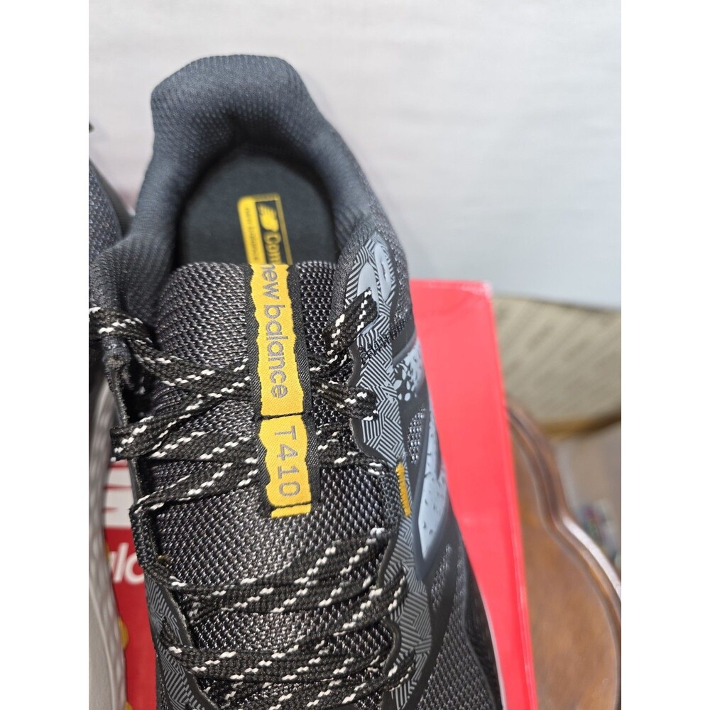 New Balance 410v8 Trail Running Shoes Mens 11.5 4E Extra Wide Gray Black NIB - Picture 2 of 10